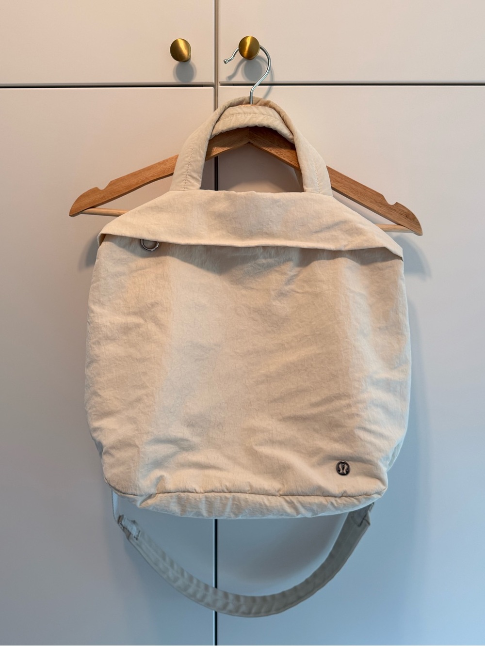 Lululemon Athletica Cream Everyday Tote Bag